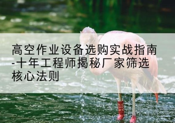 察隅剪叉式升降机厂家-高空作业设备选购实战指南-十年工程师揭秘厂家筛选核心法则